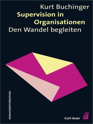 cover image of Supervision in Organisationen